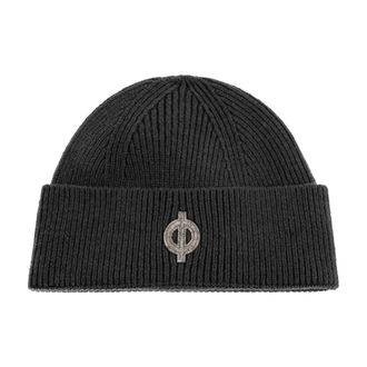 Samsøe & Samsøe Beanies, male, Green, Size: ONE SIZE Logo Beanie