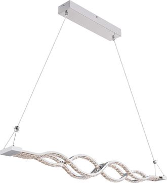 Globo Lighting L&aacute;mpara Colgante - Cromo - Pilla - Metal - Gran L&aacute;mpara De
