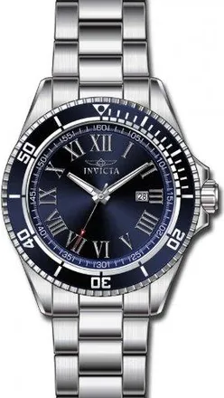 Invicta Pro Diver Navy Dial Stainless Steel Mens Watch 14999