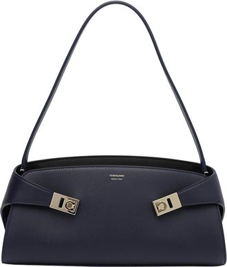 Ferragamo Small East-West Hug Shoulder Bag