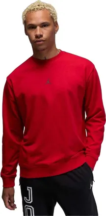 Nike Heren Jordan Crossover Logo Crewneck Sweatshirt (Rood/Zwart)