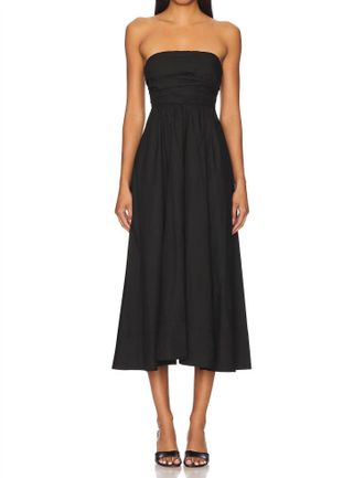 A.L.C. Tate Midi Dress In Black