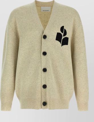 Isabel Marant curtis wool blend v neck cardigan