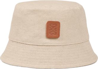 Sandro Canvas bucket hat in Oats at Nordstrom