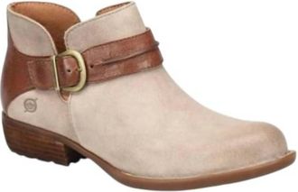 Born Womens Kati Booties In Cream