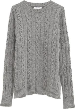 Gimaguas Braid sweater - women - Wool/Viscose/Recycled Polyester/Cashmere - M - Grey