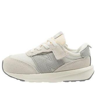 New Balance (TD) New Balance 370 White Grey NW370AA