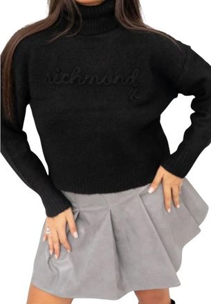 John Richmond Mujer, Jerseys, Negro, Talla: M