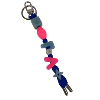 Louis Vuitton Pre-owned Accessories, female, Multicolor, Size: ONE SIZE Pre-owned Canvas Keyring