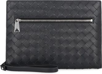 Bottega Veneta Laptop Bags & Cases, male, Black, Size: ONE SIZE Intrecciato Document Case