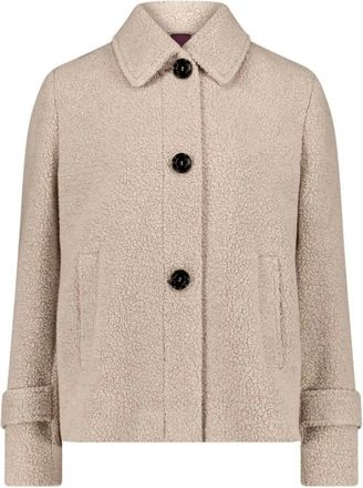 Gil Bret Kort jasje - Dames - Jassen - Beige - Maat: L Zijde
