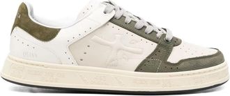 Premiata Groene iconische sneakers met perforaties - Heren - Sneakers - Groen - 41 EU - Schoenen