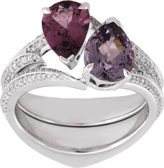 Stephen Webster Thorn Embrace Duo Band Rings, Size 5