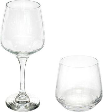 Secret de Gourmet Set Elaya 12pz 19x19x6 Cm In Vetro