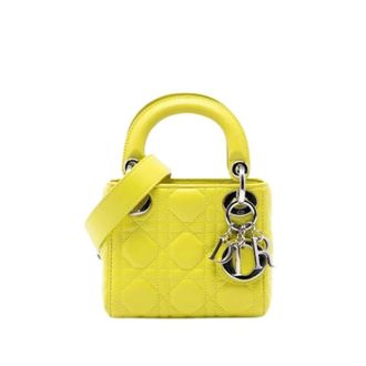 Dior Pre-owned Micro Lady - - Pre-owned - Donna - Giallo - ONE SIZE