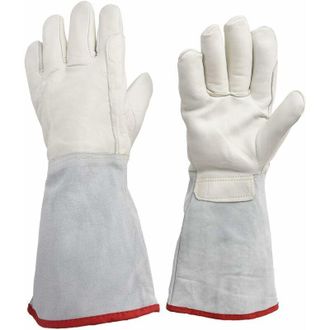 OEM Guantes De Trabajo De Seguridad Para Almacenamiento Criog&eacute;nico, Guantes Criog&eacute;nicos De 60 Cm De Largo, Guantes De Trabajo Protectores Impermeables, Gu