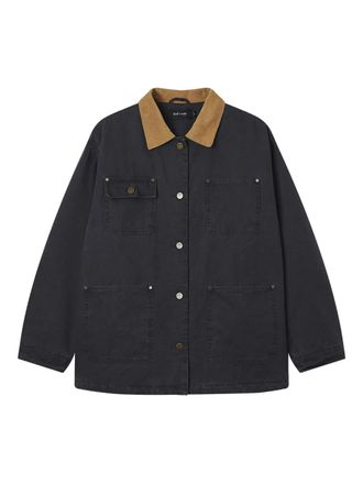 Tout à Coup pocket collared jacket - women - Cotton - S - Black