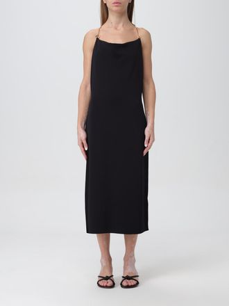 Bottega Veneta Kettingband Slip Midi Jurk