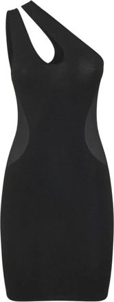 Stella McCartney Dames, Jurken, Zwart, Maat: 3XS Viscose