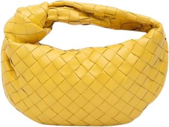 Bottega Veneta Pre-owned Mini Bags, female, Yellow, Size: ONE SIZE Pre-owned Leather handbags