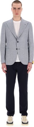 Tagliatore Pino Lerario Line Linen-Cotton Jacket
