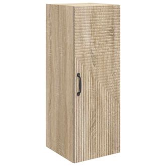 vidaXL Armario De Pared Roble Sonoma 33 X 34,5 X 90 Cm Vidaxl