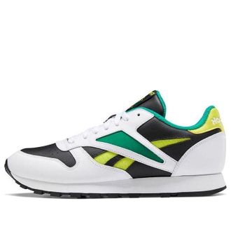 Reebok Classic Leather Mark Black Hero Yellow EF7848