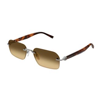 Gucci Gg2259S Zonnebril - Heren - Accessoires - Bruin - Maat: 55 MM
