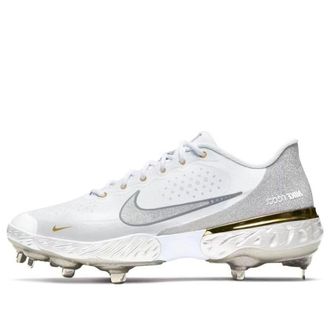 Nike Alpha Huarache Elite 3 Low White Metallic Silver CV3552-102