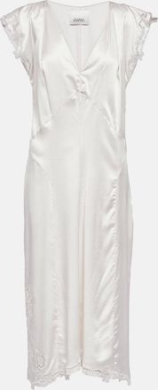 Isabel Marant Jordina silk-blend midi dress