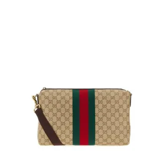 Gucci Gg Fabric Clutch Vintsandkbrvrvd