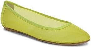 Franco Sarto Christina Flat in Vibrant Lime at Nordstrom Rack, Size 8