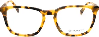 GANT GA50050 Tortoiseshell Acetate Eyeglasses - Brown