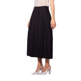 Liviana Conti Amber Rok - Dames - Rokken - Zwart - Maat: XL Leer