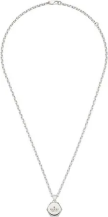 Gucci Trademark Sterling Silver Necklace - YBB796376001