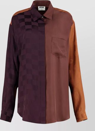 Moschino silk blend shirt