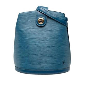 Louis Vuitton Pre-owned Bucket Bags, female, Blue, Size: ONE SIZE Pre-owned Cluny Shoulder Bag