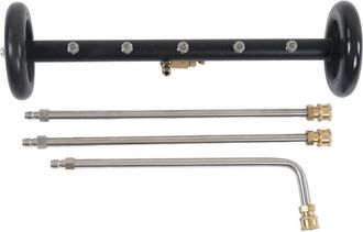 OEM Hidrolavadora De Alta Presi&oacute;n De 4000 Psi - Fregona De Agua Para Superficies Duras - 3 Lanzas De Extensi&oacute;n - Limpieza De Bajos De Veh&iacute;culos - Psi 2 En