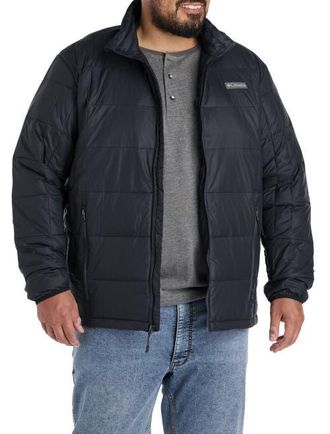 Columbia Big & Tall Voodoo Falls 590 TurboDown Jacket in Black at Nordstrom, Size 5X Big
