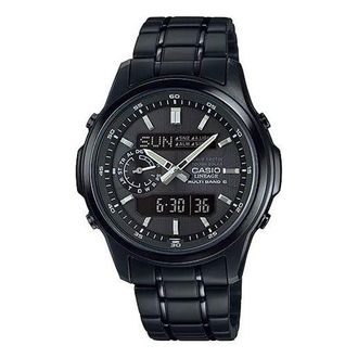Casio Solar Powered Mens Black Analog/Digital Combo LCW-M300DB-1AJF