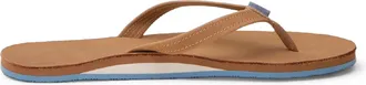 Hari Mari Womens Fields Flip-Flops Brown 11