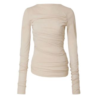SOEUR Soeur, Dames, Tops, Beige, Maat: 2XS Katoen