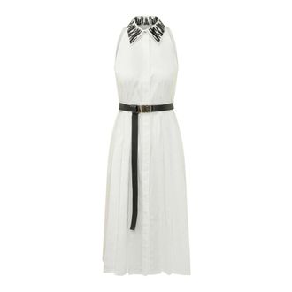Max Mara Shirt Dresses, female, White, Size: L Dresses