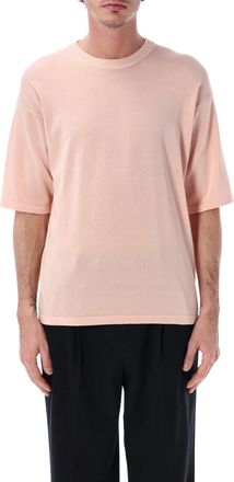 Roberto Collina Cotton Crepe Crewneck T-Shirt