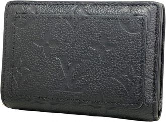 Louis Vuitton Noir Wallet (Bi-Fold) (Pre-Owned)