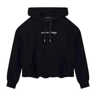 A|X Armani Exchange Mujer, Sudaderas, Negro, Talla: S