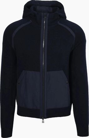 Belstaff Mens BELSTAFF VIEW HOODED FULL ZIP NAVY - Size: 44