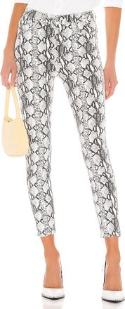 Frame Denim Ali High Rise Cigarette Pant In Gris Multi