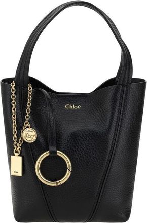 Chlo&eacute; Black Calf Leather Bos Taurus Shoulder Womens Bag
