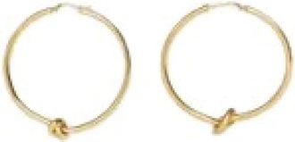 Celine Grote Creolen - Dames - Oorbellen - Geel - ONE Size - Accessoires